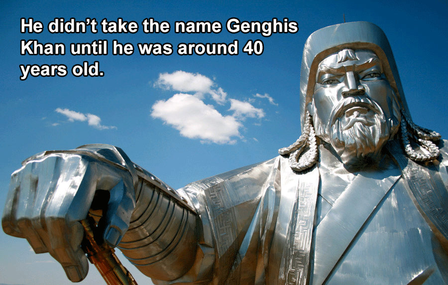 40 facts about genghis khan